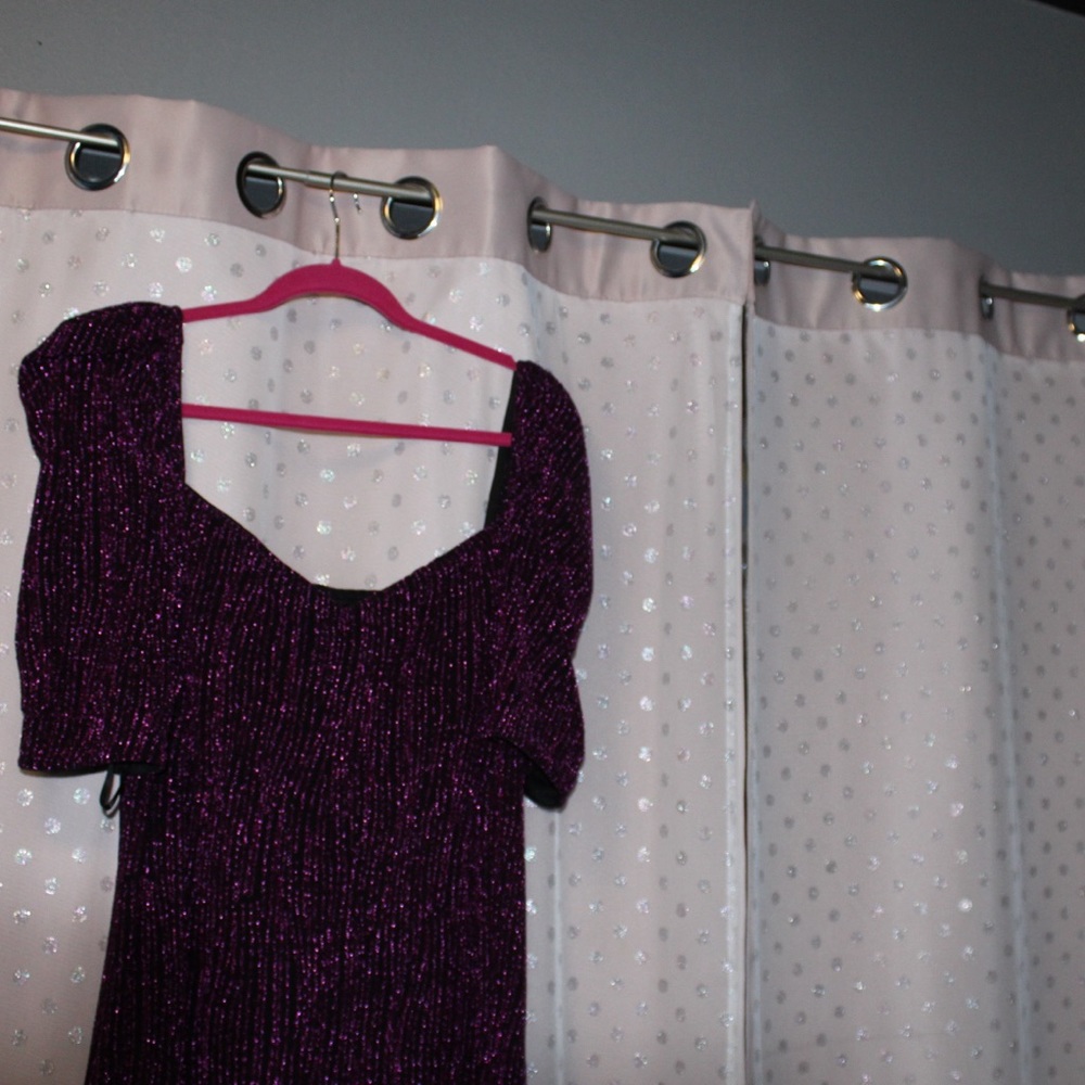 SHEIN prom dress with slit on bottom